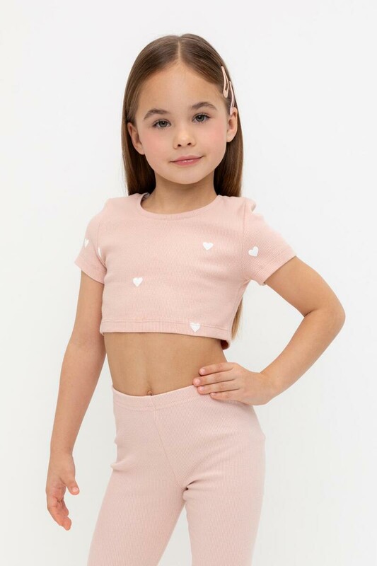 фуфайка (футболка)-топ для дев